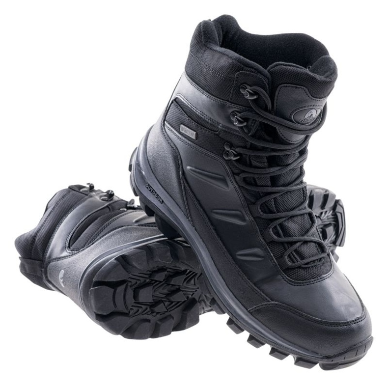 Elbrus Spike Mid Wp -kengät 92800064161 musta 1