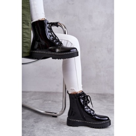 S.Barski Naisten saappaat Musta Kognito 3