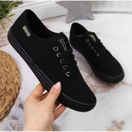 Tekstiililenkkarit täysin mustat Big Star JJ274261 1