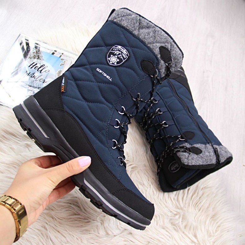 American Clubin vedenpitävät lumikengät W AM516C sininen 1