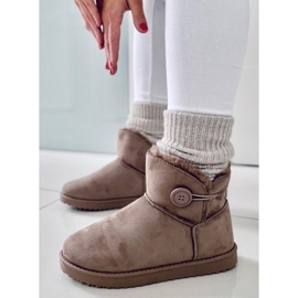 BM Arnette Khaki naisten lumisaappaat beige 2