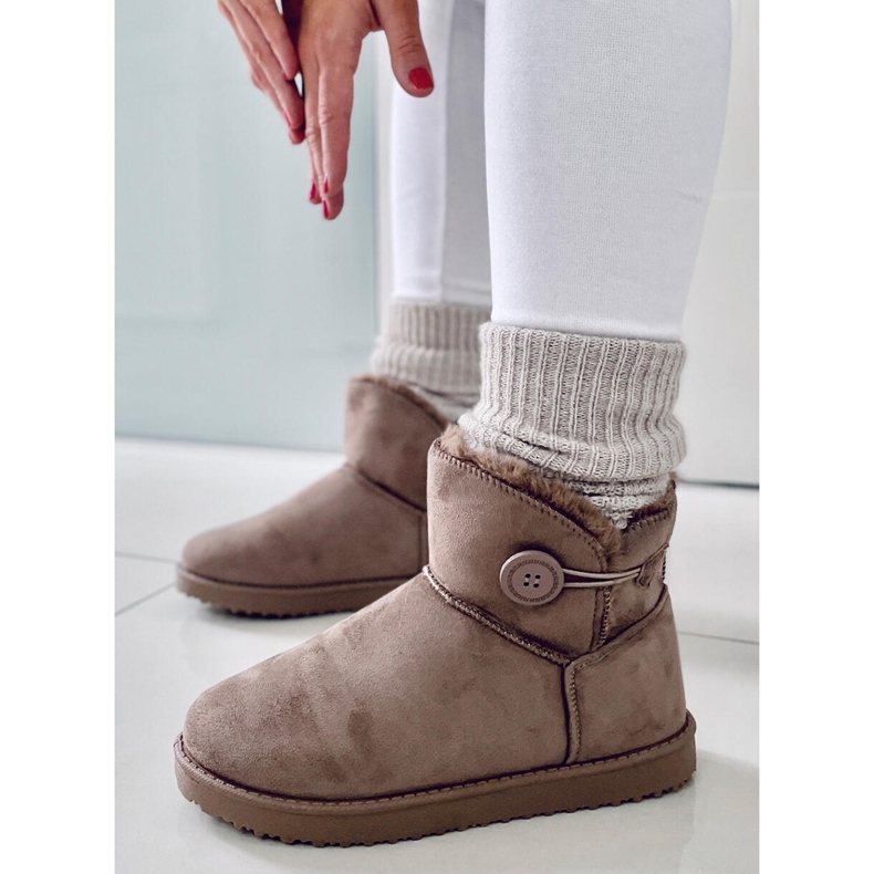 BM Arnette Khaki naisten lumisaappaat beige 2