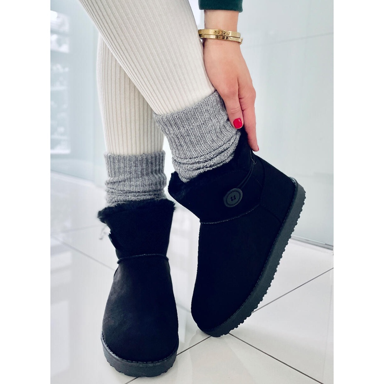 BM Arnette Mustat naisten lumisaappaat 1