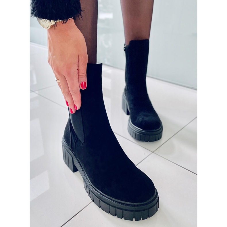 Chelsea saappaat korkeat päälliset Colbie Black musta 2