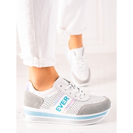 Filippo Ever Nahka Urheilujalkineet valkoinen 1