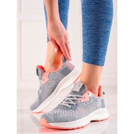 TRENDI Sidotut urheilukengät harmaa 2