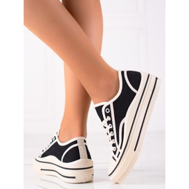 SHELOVET Tennarit alustalla musta 1