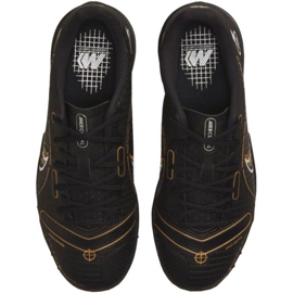 Nike Mercurial Vapor 14 Academy Tf Jr DJ2863 007 jalkapallokengät musta musta 1