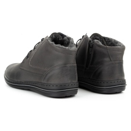 Polbut 339 harmaat miesten talvikengät 4