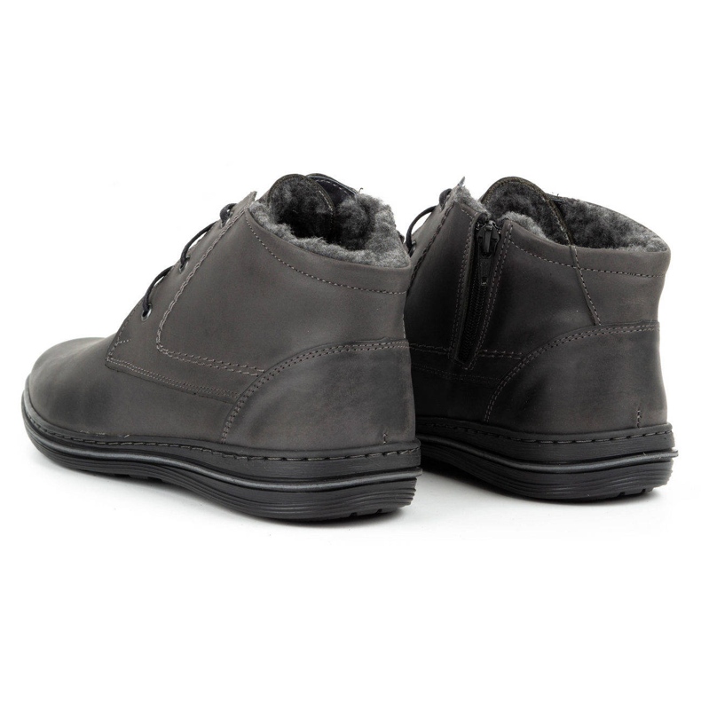 Polbut 339 harmaat miesten talvikengät 4