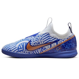 Nike Zoom Mercurial Vapor 15 Academy CR7 Ic Jr DV8189 182 jalkapallokengät sininen sininen 1