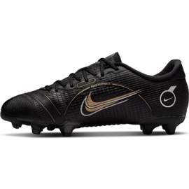 Nike Mercurial Vapor 14 Academy FG/MG Jr DJ2856 007 jalkapallokengät musta musta 1