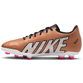 Nike Mercurial Vapor 15 Club Qatar FG/MG Jr DR6048 810 jalkapallokengät ruskea kultainen 1