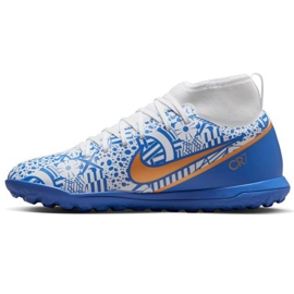 Nike Zoom Mercurial Superfly 9 CR7 Tf Jr DQ5330 182 jalkapallokengät monivärinen sininen 1