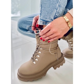 PA1 Hudson Apricot Trapper saappaat beige 2