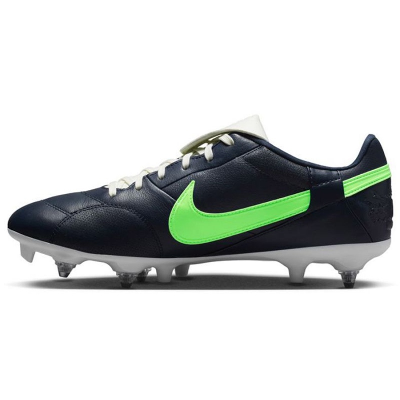 Nike Premier Iii SG-Pro Ac M AT5890 431 jalkapallokengät tummansininen vihreä 1