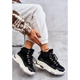 Naisten korkeat urheilukengät GOE KK2N4098 Musta 2