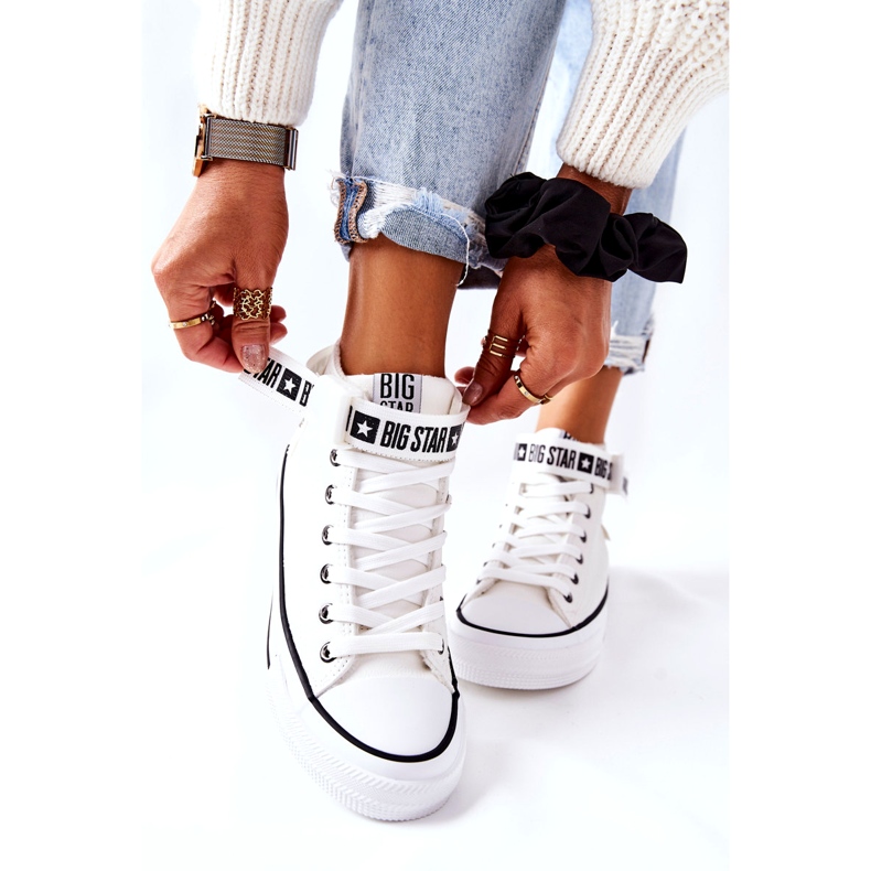 Korkeasti eristetyt lenkkarit Big Star GG274027 Valkoinen 4