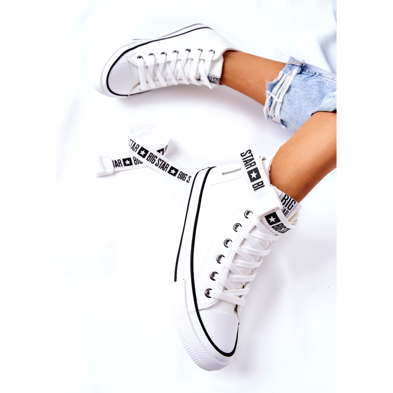 Korkeasti eristetyt lenkkarit Big Star GG274027 Valkoinen 2