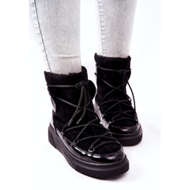 FILIPCZYK Eristetyt mokkanahkakengät musta 3