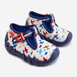 BEFADO S.A. Kengät Tossut Befado Planes 110P463 Valkoinen ja tummansininen laivastonsininen 1