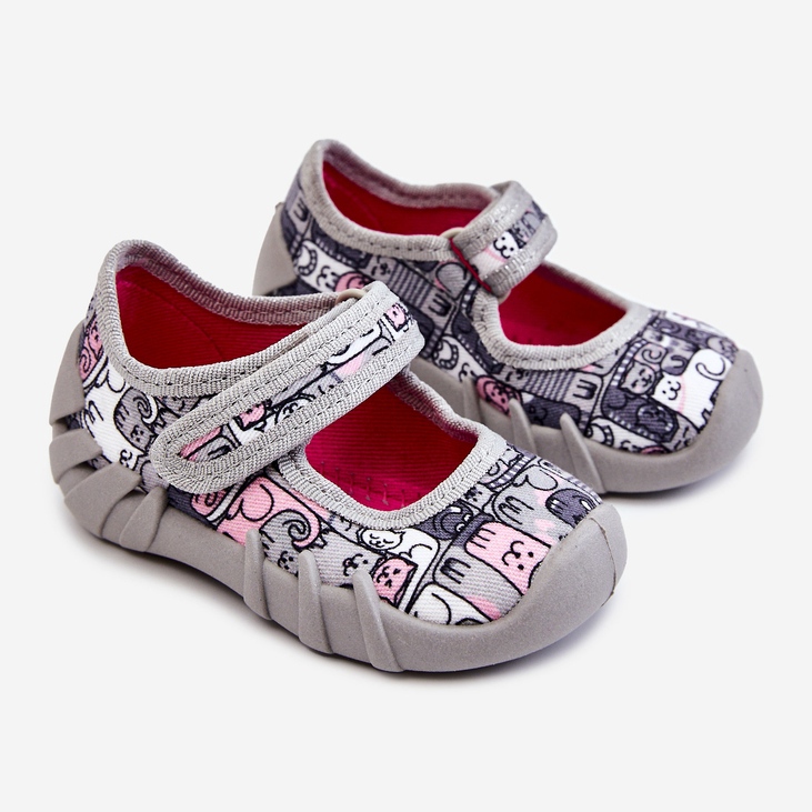 BEFADO S.A. Ballerina Tossut Befado Kotki 109P261 Harmaa 2