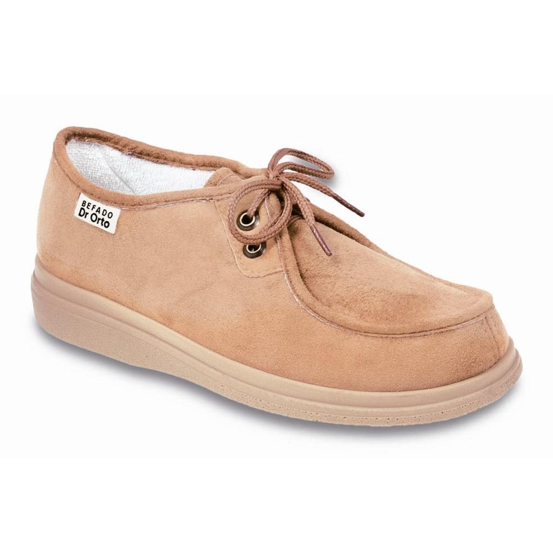 Befado naisten kengät pu 871D007 beige 2