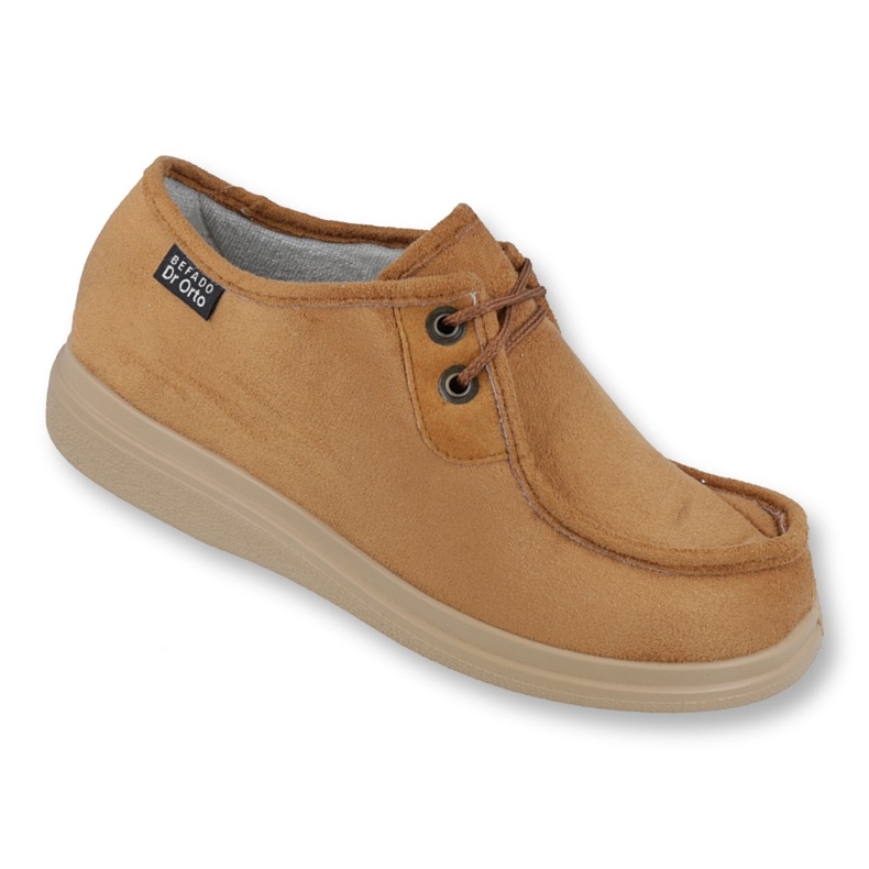 Befado naisten kengät pu 871D005 beige 2