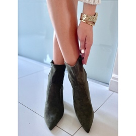 PA1 Natalie Greenin mokkakorkoiset saappaat vihreä 1