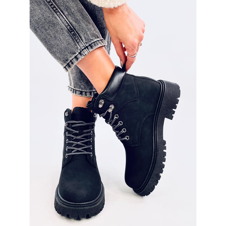 Trapper saappaat eristetty Basco Black musta 1