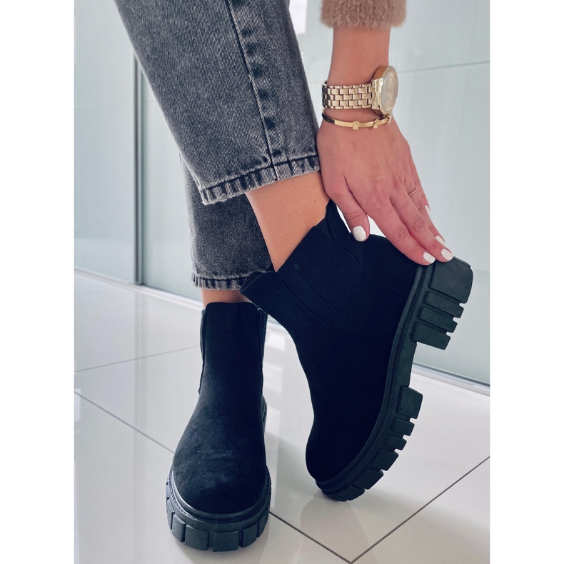 PA1 Leigh Black naisten Jodhpur-saappaat musta 1