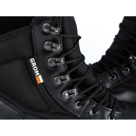 Olivier Sotilaalliset taktiset saappaat suojaksi Grom 1138 musta 5