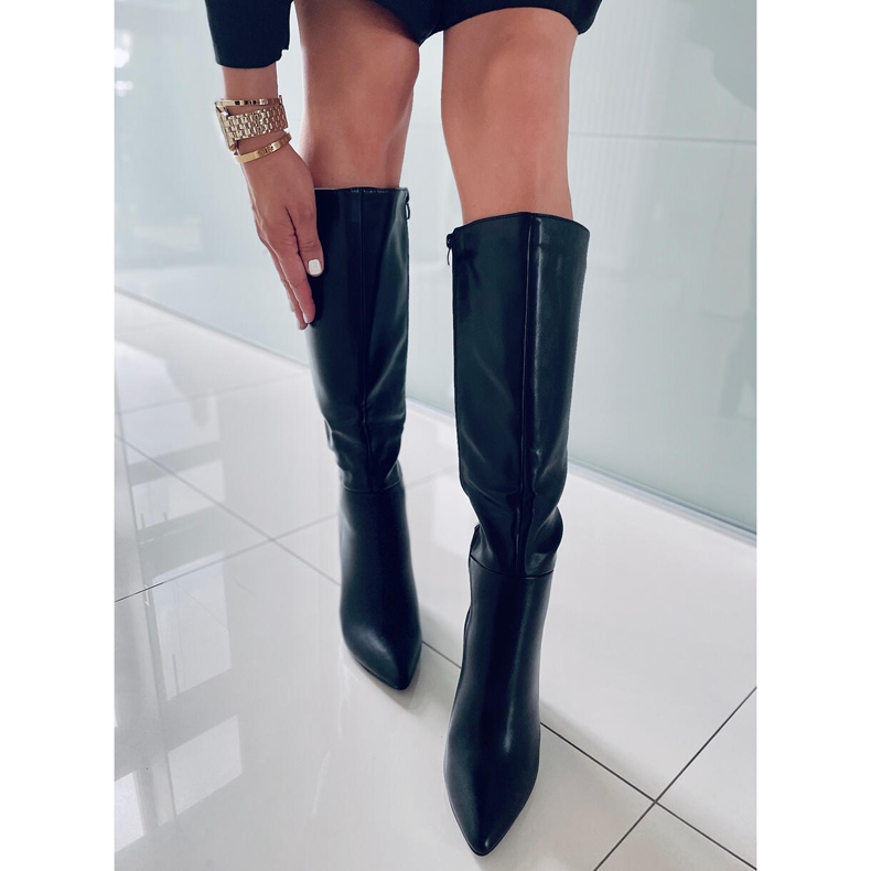 PA1 Klassiset Tiffany Black -korkokengät musta 1