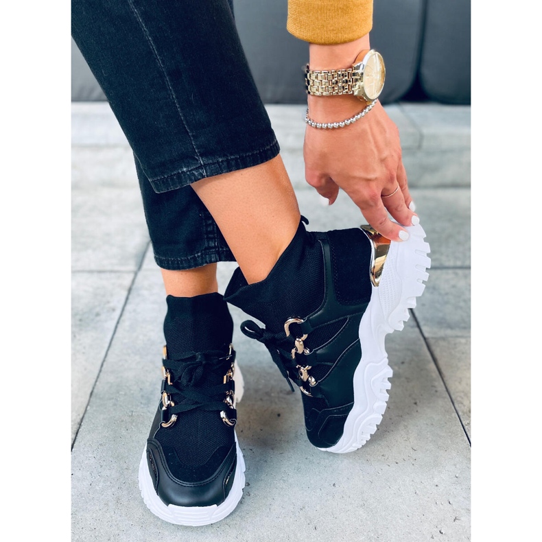 PA1 Tergo Black korkeat tennarit musta 1