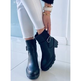 PA1 Carter Mustat leveäkorkoiset saappaat 1