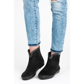 Kylie Suede Wellies musta 2
