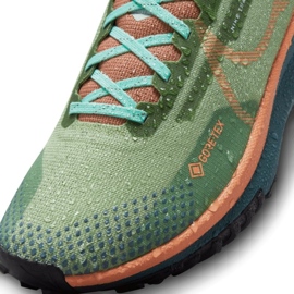 Juoksukengät Nike React Pegasus Trail 4 Gore-Tex W DJ7929-300 ruskea vihreä 7