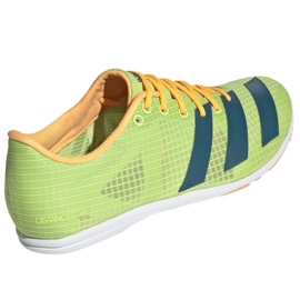 Piikkikengät Adidas Distancestar M GY0947 oranssi vihreä 2
