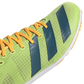 Piikkikengät Adidas Distancestar M GY0947 oranssi vihreä 5