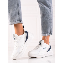 Naisten tennarit Big Star JJ274596 valkoinen 1