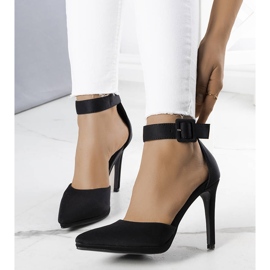 PA1 Mustat tyylikkäät Gerardo-korkokengät 1