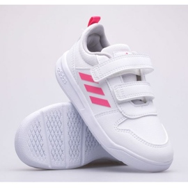Adidas Tensaur I Jr S24059 kengät valkoinen vaaleanpunainen 1
