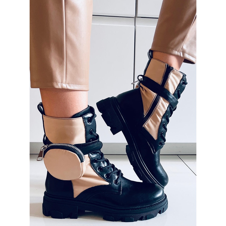 Nauhakengät Victor Beige 2