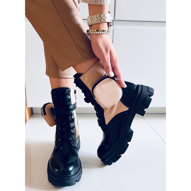 Nauhakengät Victor Beige 1