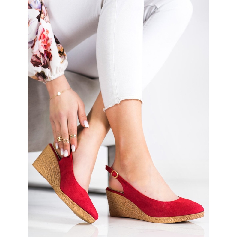 Goodin Mukavat kiilapumput punainen 2