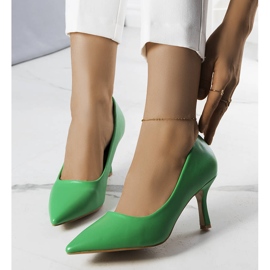 BM Jaydan vihreät matalakorkoiset pumput 1