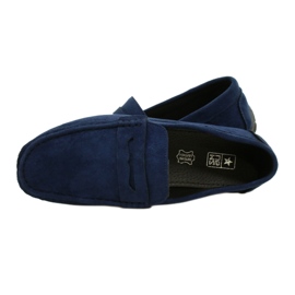 NEWS Miesten kengät laivastonsiniset loaferit 21MN26-4020 tummansininen 4