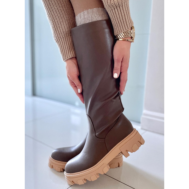 BM Hewes Army Green paksut saappaat vihreä 2