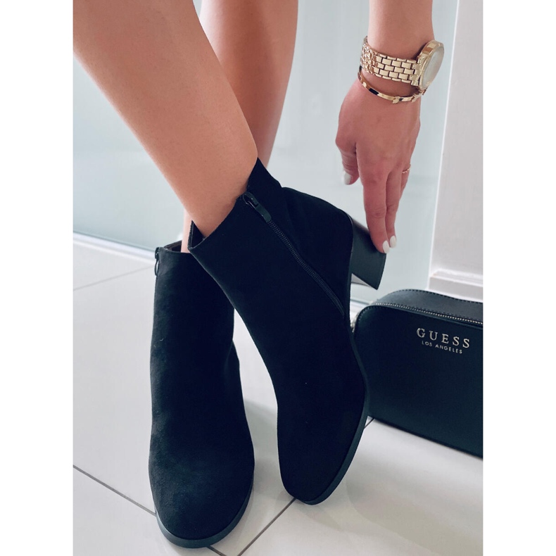 BM Klassiset mokkanahkasaappaat Natina Black musta 1