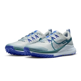 Juoksukengät Nike React Pegasus Trail 4 M DJ6158-005 harmaa vihreä 2